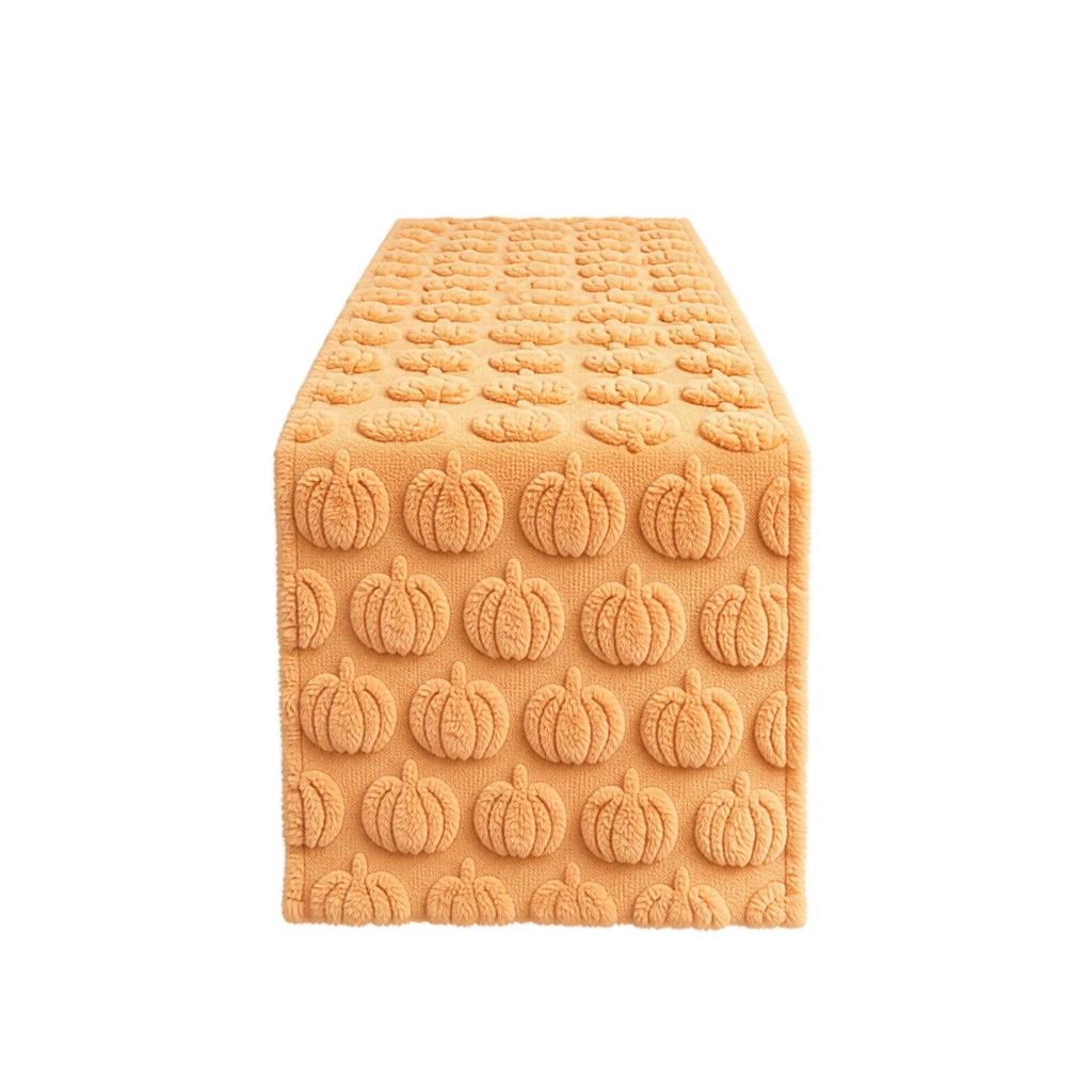 Halloween Kürbis Bestickter Tischläufer 18333cm Esstisch Dekoration für Weihnachtsfeier