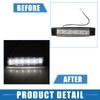 A ABSOPRO Front Rear Side Marker Lights Waterproof Rectangular Position Lamp for Trailer, Truck,