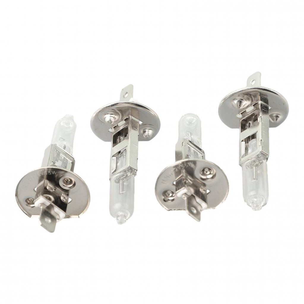 12V 6000K Bulb 55W Headlights 2000LM Aluminum Alloy H1