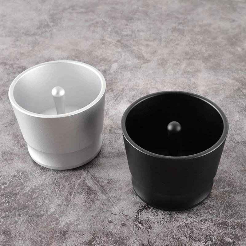 Inel de dozare cafea Aliaj de aluminiu Alimentator inteligent de pudră Râșniță Bol de preparare Ceașcă Instrument Barista pentru EK43 51/58mm Tamper de cafea