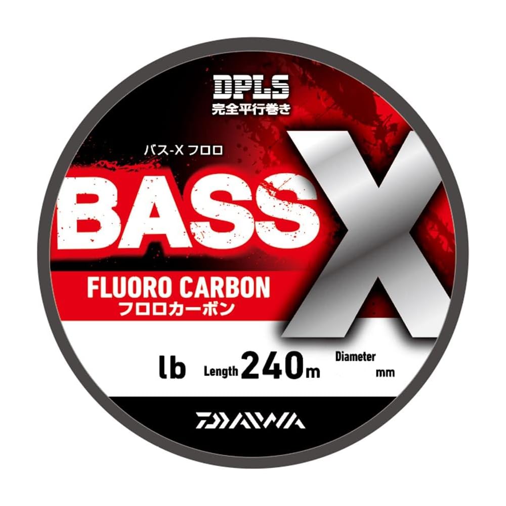 Daiwa Bass-X Fluorocarbon Line 5LB 240Yds Fishing Tackle