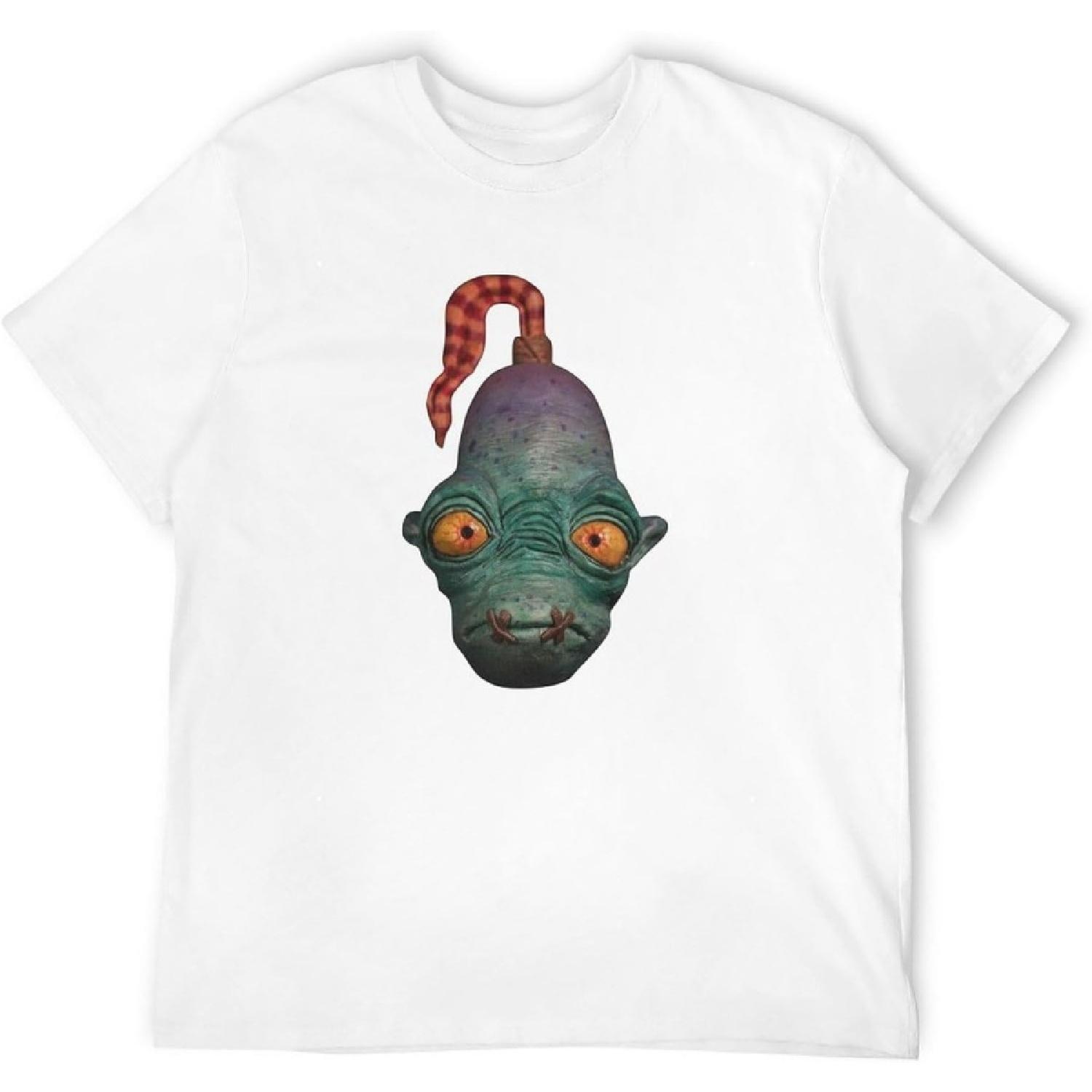 Abe from Oddworld Sculpture Short-Sleeve Men T-Shirt White S