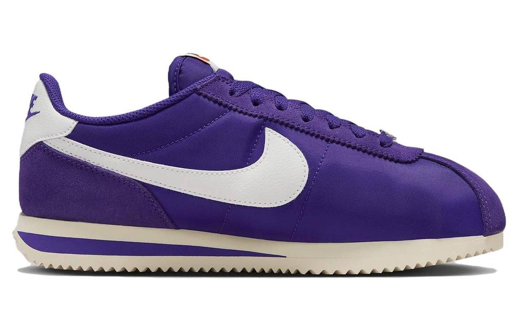 Nike Cortez Textil Campo Morado Alabastro Naranja Seguridad Blanco Cumbre Mujer DZ2795-500