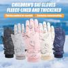 Barnens vinterskidhandskar: Varm, Vindtät & Vattentät för Åldrarna 6-13