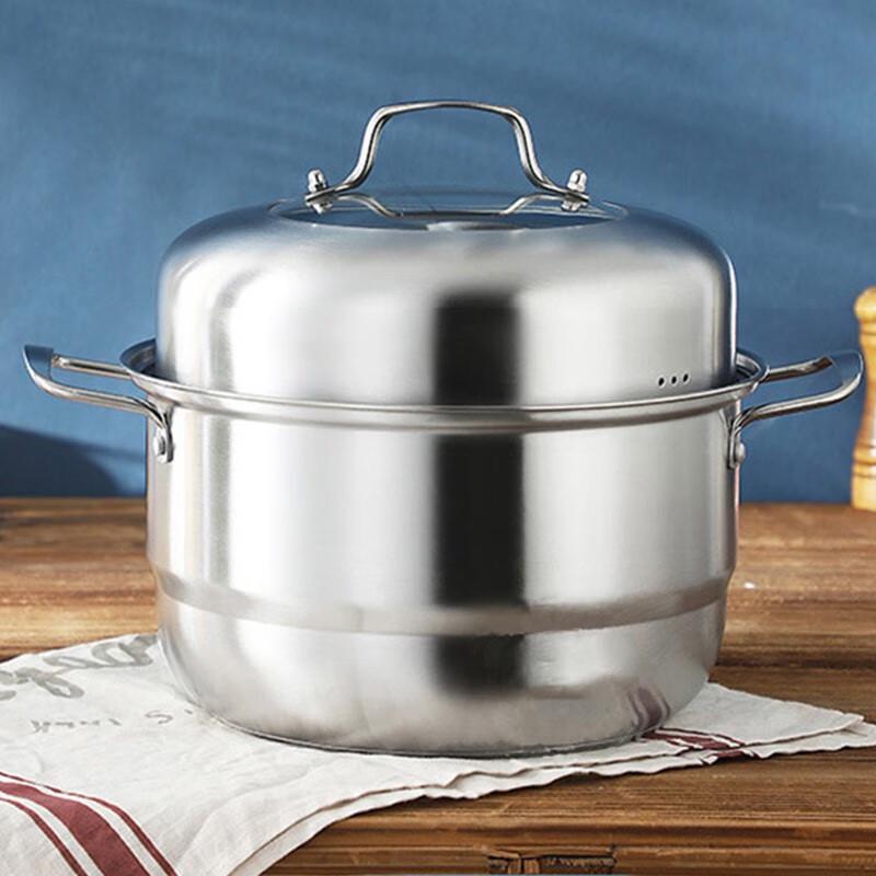 Fengguan 28CM 2-Layer Stainless Steel Steamer