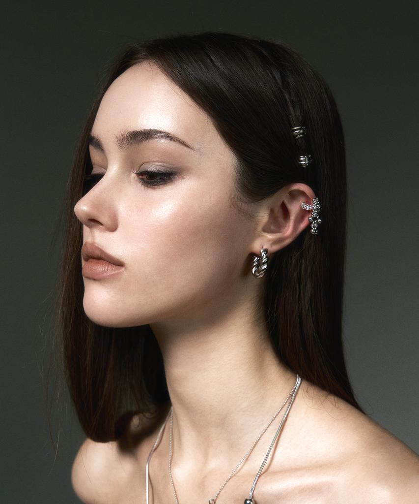Sentiments No.706 [Silver] Earring
