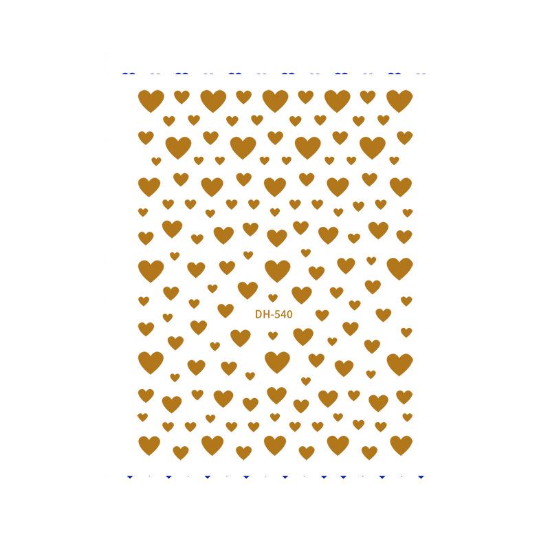 Redanco 3D DIY Pattern Nail Art Stickers - DH-540