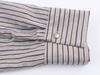 2025 Autumn Women's Slimming Double-breasted Striped Bow Shirt