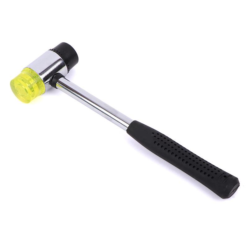 Gummihammer - Manuelles DIY-Werkzeug mit doppelten runden Gummiköpfen