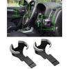 2PCS Dashboard Cup Holder Inserts for Chevy Colorado S10 Trailblazer 2017-2022 Replace OE# 52124622 Black