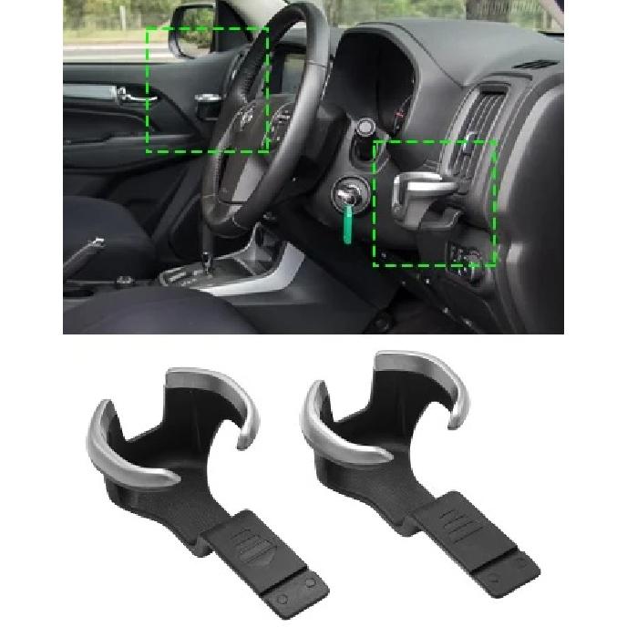 2PCS Dashboard Cup Holder Inserts for Chevy Colorado S10 Trailblazer 2017-2022 Replace OE# 52124622 Black
