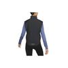 Nike Gilet da Donna Monocolore con Logo Collo Alto e Zip Nero FB7538-010