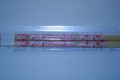Hello Kitty Chopsticks 30cm (Pink Flower)