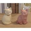 Unique Silicone Mold Aromatherapy Moulds Cute Cat Shape Silicone Candle Mold Crafts Molds Suitable for Making Candle