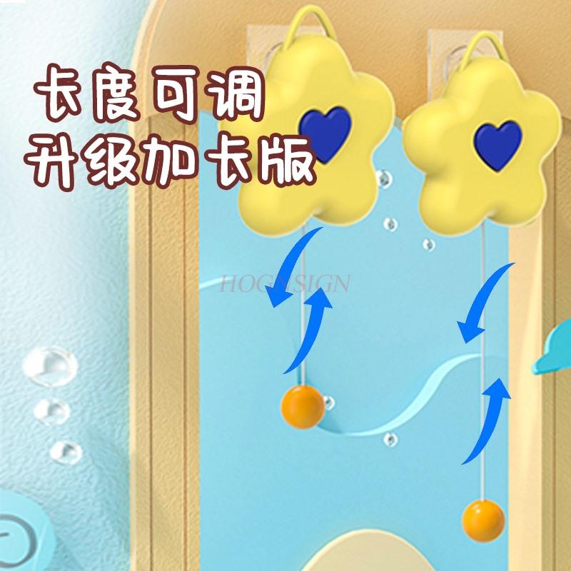 Flower Children'S Table Tennis Hanging Training Device Indoor Parent-Child Exercise Correction Vision Hand Eye Coordination