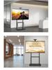 Mobile TV Stand with Wheels: All-in-One Teaching and Conference Tablet Shelf