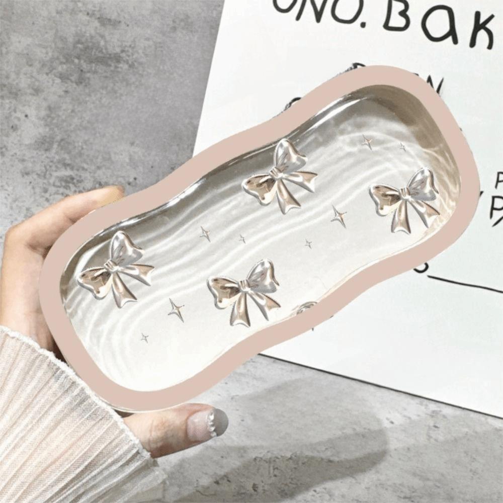 Ins Style Glasses Case Transparent Sunglasses Protective Case Portable Glasses Storage Box Student