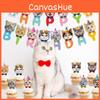 Tema de Aniversário de Gato Conjunto de Decoração para Festa de Pet Banner Cartão de Bolo Topper