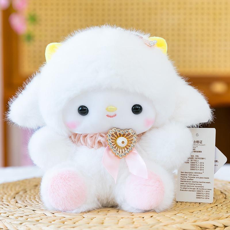 Plush Duck Small Toy With Pp Cotton Filling For Kids Room Decor