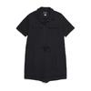 NATIONALGEOGRAPHIC N252Wop490 Women'S Seersucker Romper Carbon Black