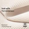 JEANSWEST LIFE Men's Waffle Knit Loose Fit Straight-Leg Casual Pants