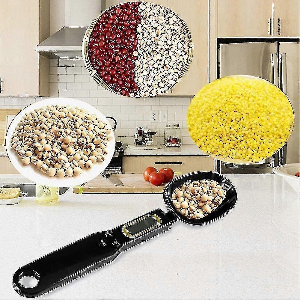 Portable 500g/0.1g Electronic Lcd Digital Kitchen Scale With Food Measuring Spoon