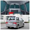Rideaux pare-soleil pour voiture Nissan NV200: Isolation thermique, Bloquant la lumière, avec rail spécial pour montage en voiture.