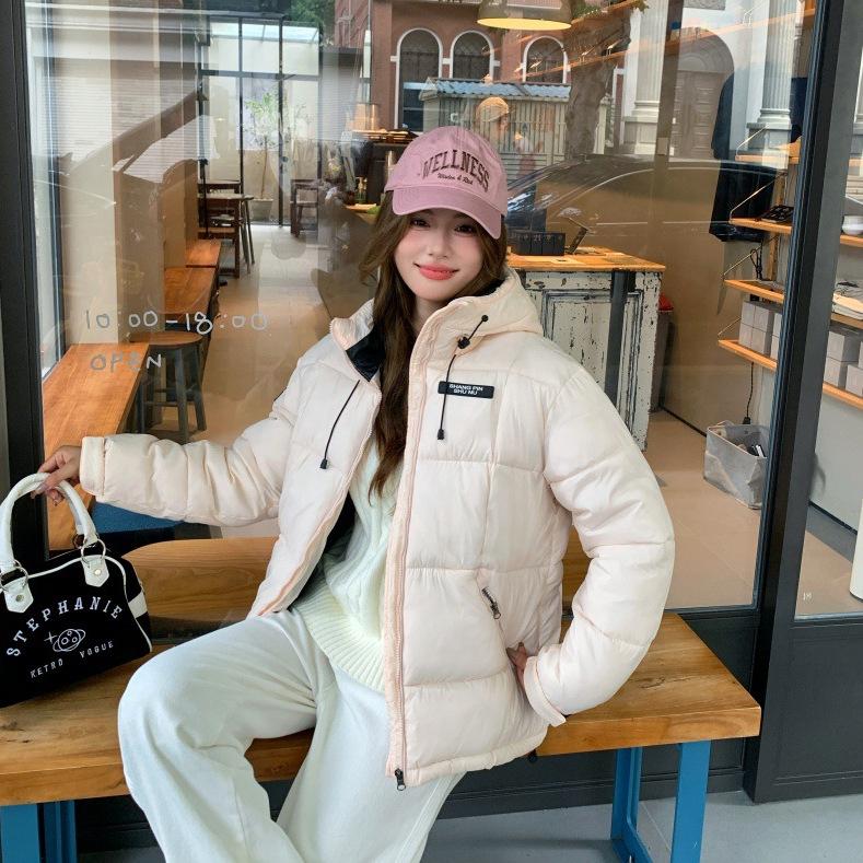 Winter couple explosion student down cotton jacket