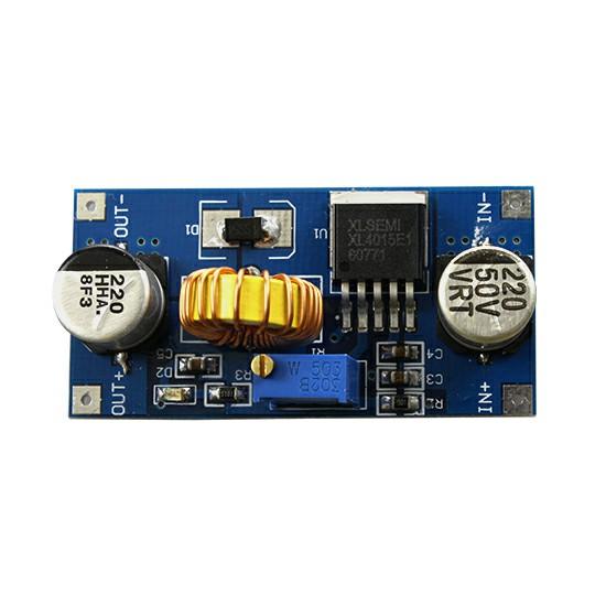 

XL4015 Power Module DC-DC Buck Module 5A High Current Adjustable Voltage Output 10*10*2 білий