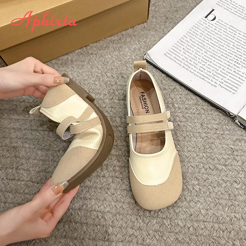 LazySeal Flat With Women Loafers Mixed Color Suede Flats Woman Casual Shoes Hook Loop Silver Loafers Comfortable Footwear