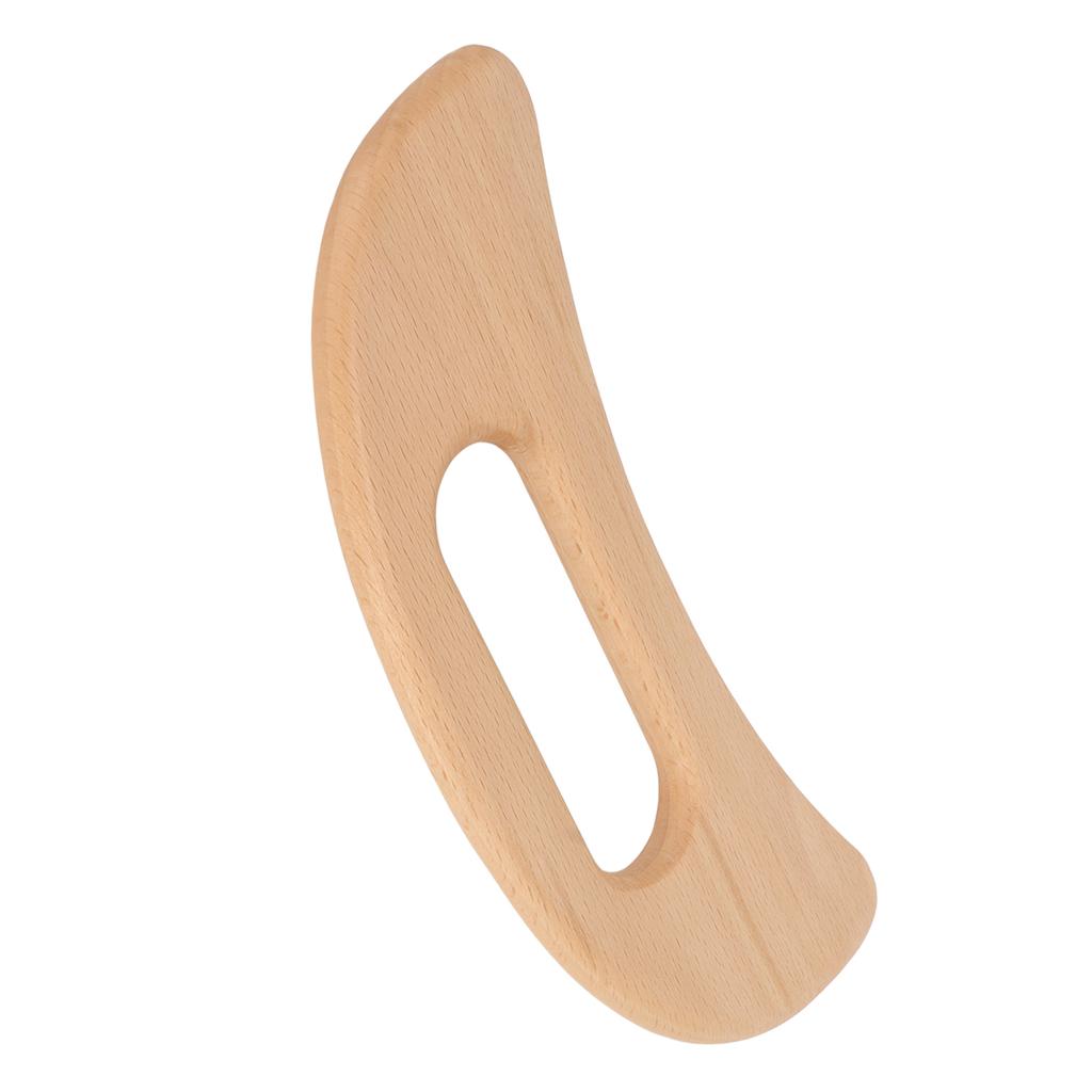 3 Stück Holz Gua Sha Brett Fein poliert Buche Sicher Glättend Kraftsparend Holzschabewerkzeug für Arme Beine Rücken