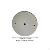 Canopy Kit Chandelier Ceiling Plate with Mounting Hardware Retro Style for Pendant Lamp Iron