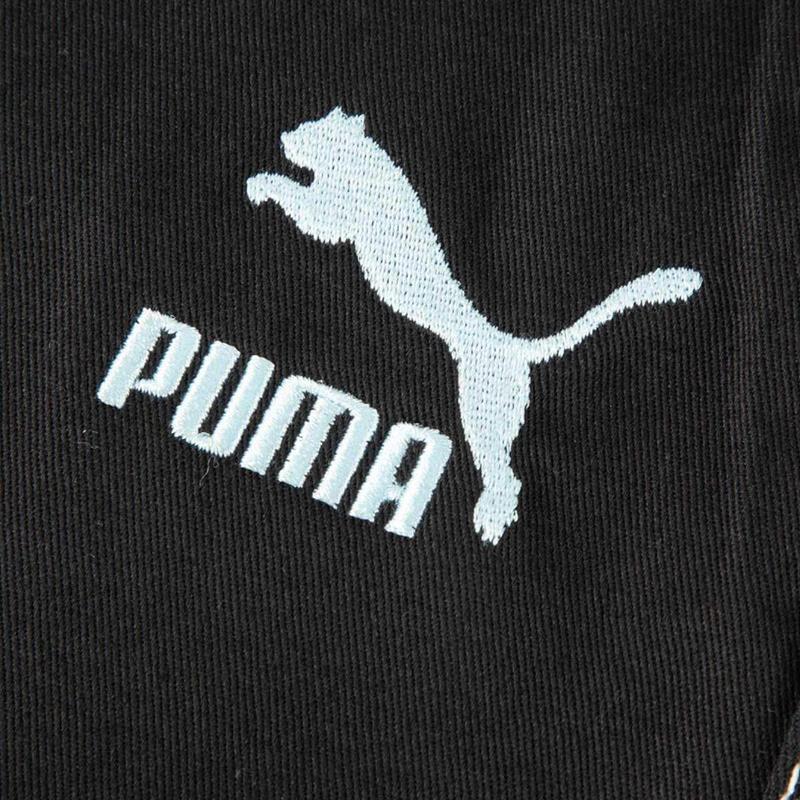 PUMA Woven Pants With Logo, Mid-Rise, Loose Fit, Comfortable, Casual, Sports, Cargo Pants Unisex bottoms Black 626860-01
