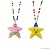 Summer Starfish Beaded Necklace for Women's Beach Vacation