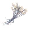 10/20Pcs G9 Light Bulb Socket Ceramic Lamp Base Holder Connector Led Halogen Light Led Lamp Bulb Holder Base Fixture