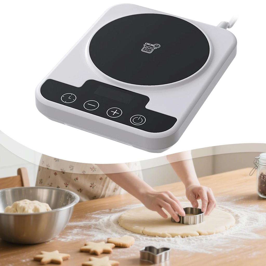 Zuurdesemstarter Verwarmer, Nauwkeurig, Compact, Automatische Aan/Uit, 1-12 Uur Timer Zuurdesem Verwarmingsmat 70-100°F voor Thuiskeuken Rijzen van Deeg