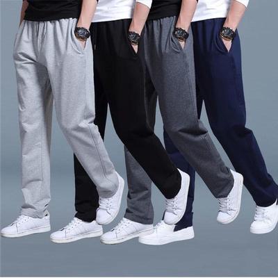 Pantaloni sportivi Pantaloni sportivi Pantaloni da corsa da uomo Primavera Estate Pantaloni sportivi larghi larghi di grandi dimensioni Pantaloni da jogging dritti da uomo