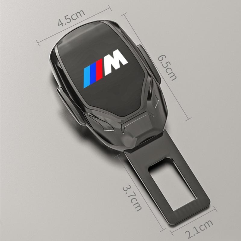 

2025 Hot Car Seat Belt Extension Plug Safety Seat Lock Clip Buckle For BMW M Emblem E46 E36 E34 F10 E90 F30 E60 F30 E53 E30 E92
