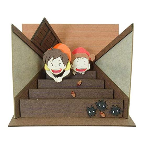 Sankei Studio Ghibli Mini My Neighbor Totoro: Come Out, Makkuro Kurosuke Paper Craft MP07-96