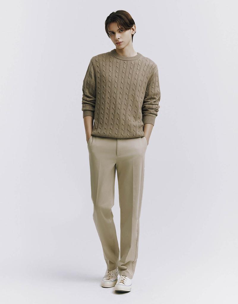 GIORDANO Ultra Stretch Tapered Hidden Elastic Waist Chino Pants 114923 [4Color] (B Type)