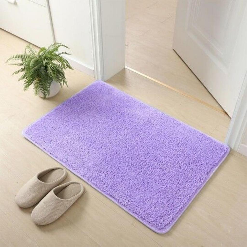 Kadife Banyo Kaşmir Kalınlaştırıcı Mat Banyo Kaymaz Halılar Lavabo Küvet Yan Zemin Halısı Duş Odası Kapı Paspası Hafızalı Köpük 3D Ped