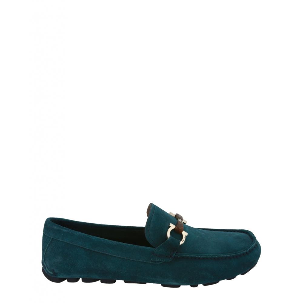 

Замшевые драйверы Salvatore Ferragamo Salamanca синие