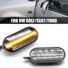 Dynamic Side Marker Light Turn Signal Flashing Blinker Lamp For SEAT Leon Ibiza 6L Ford Focus MK2 VW Golf 3 4 Lupo Passat PoloTurn Signal 2