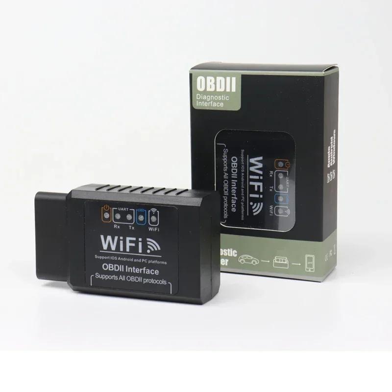 

WiFi ELM327 OBD2 Сканер кодов ошибок V1.5 Инструменты для диагностики автомобиля Проверка двигателя Ошибка Для Android/IOS/Windows 16-контактный интерфейс OBD2