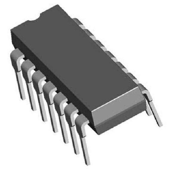 New for 10 Pcs CD40106 CD40106BE 40106 Hex Schmitt Trigger IC DIP-14 TI