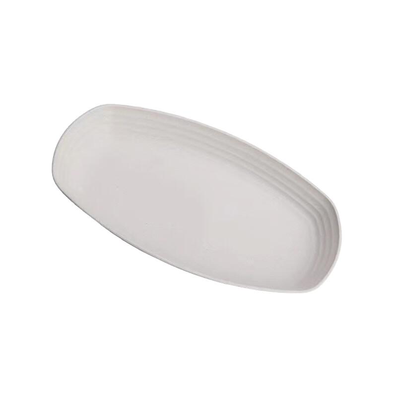 ZISIZ Nordic Plastic Bone Dish Set (8-Piece)