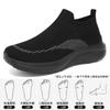 Shoes Women's Summer New One-pedal Fly-woven Socks Trendy Shoes Versatile Casual Shoes Lightweight and Breathable Mother Shoes