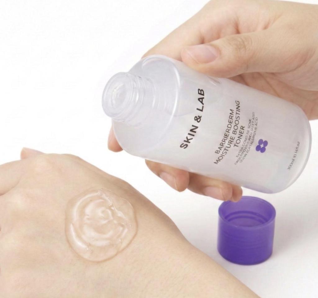 SKIN&LAB Barrierderm Moisture Boosting Toner Hydrating Strengthening 300ml Facial Toner Daily Skincare