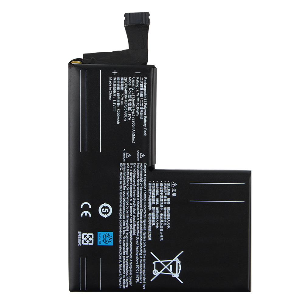 Batteria al Litio Ricaricabile per Console di Gioco Steam Deck F7A F7G Batteria 7.7V 5200mAh