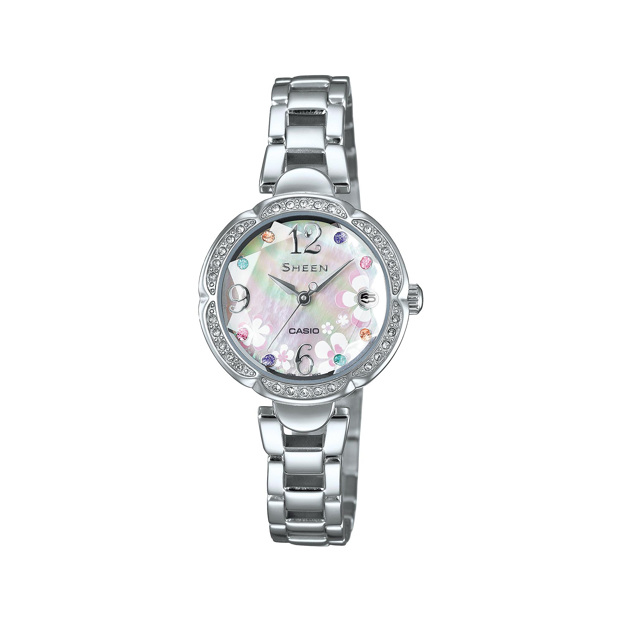 

Casio Men s Analog Quartz Watch SHE-4038D-7A белый